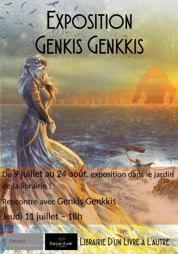 Genkis à la librairie d'un livre à l'autre - Avranches